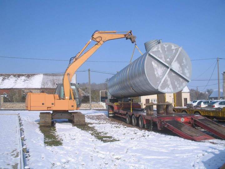 Terrassement de terrain Le Château-d'Almenêches