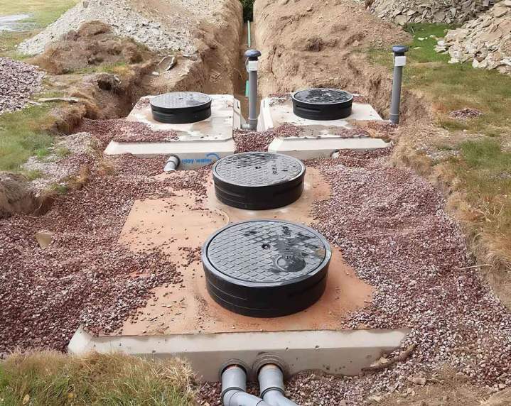 Travaux d'épuration Le Château-d'Almenêches